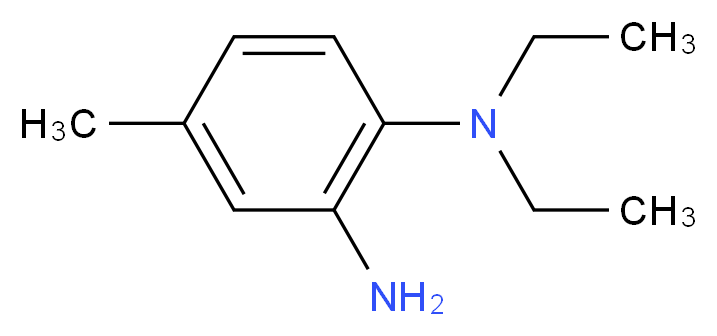 (2-amino-4-methylphenyl)diethylamine_分子结构_CAS_946761-64-4)