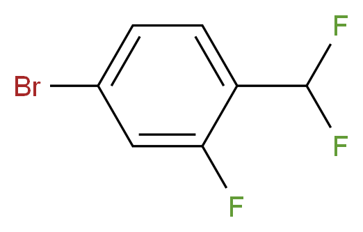 4-Bromo-2-fluorobenzal fluoride_分子结构_CAS_749932-17-0)