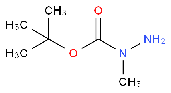 1-Boc-1-methylhydrazine_分子结构_CAS_21075-83-2)