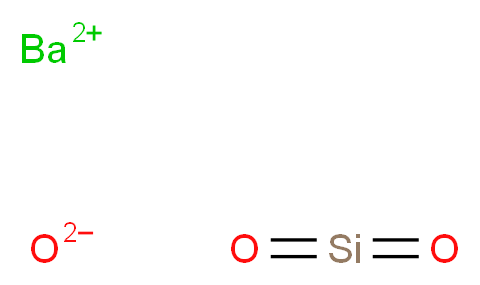 barium(2+) ion silanedione oxidandiide_分子结构_CAS_13255-26-0