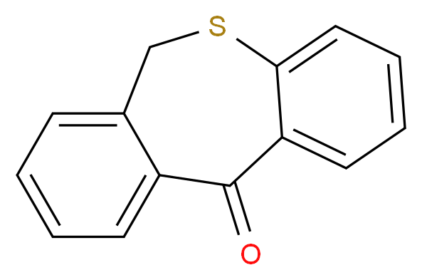 6,11-二氢二苯并[b,e]硫杂卓-11-酮_分子结构_CAS_1531-77-7)