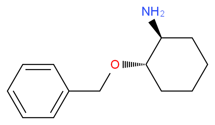 (1S,2S)-(+)-2-苄氧基环己胺_分子结构_CAS_216394-07-9)