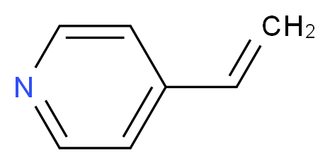 4-ethenylpyridine_分子结构_CAS_100-43-6