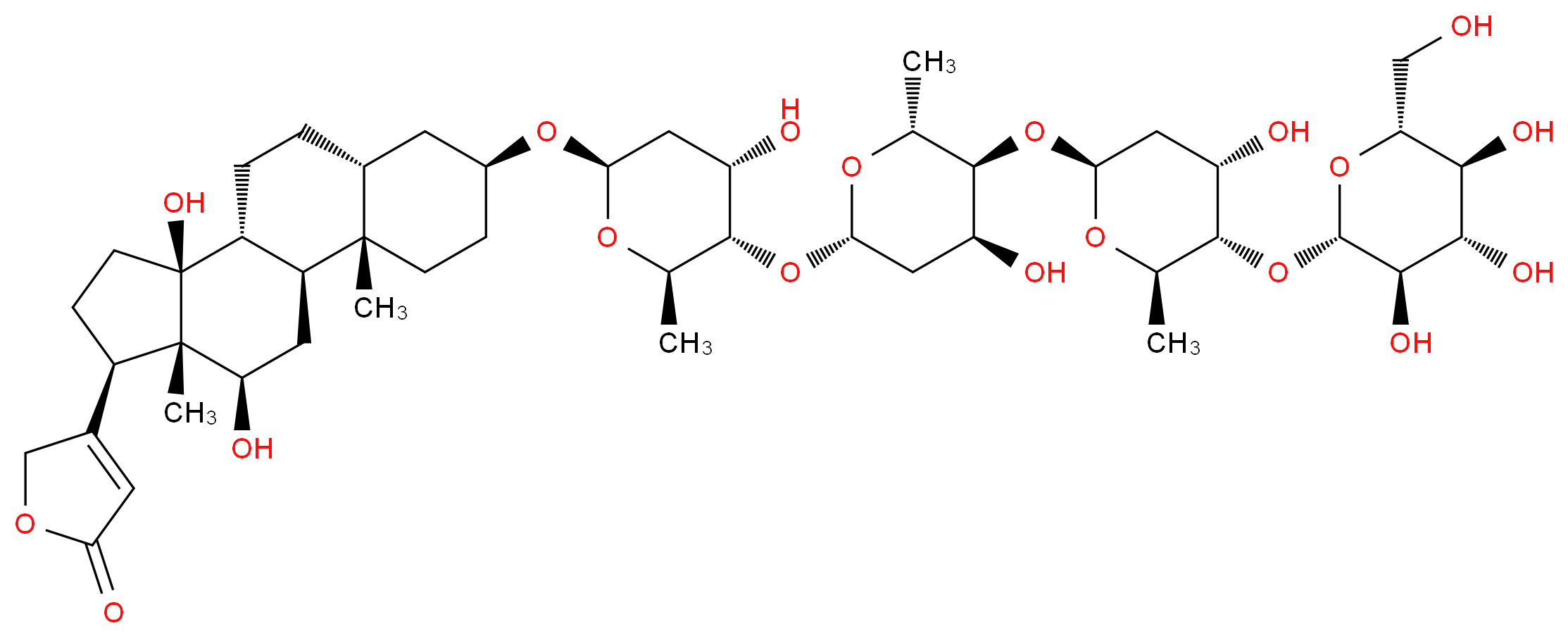 Deslanoside_分子结构_CAS_17598-65-1)
