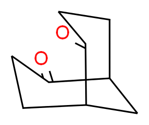 Bicyclo[3.3.1]nonane-2,6-dione_分子结构_CAS_)