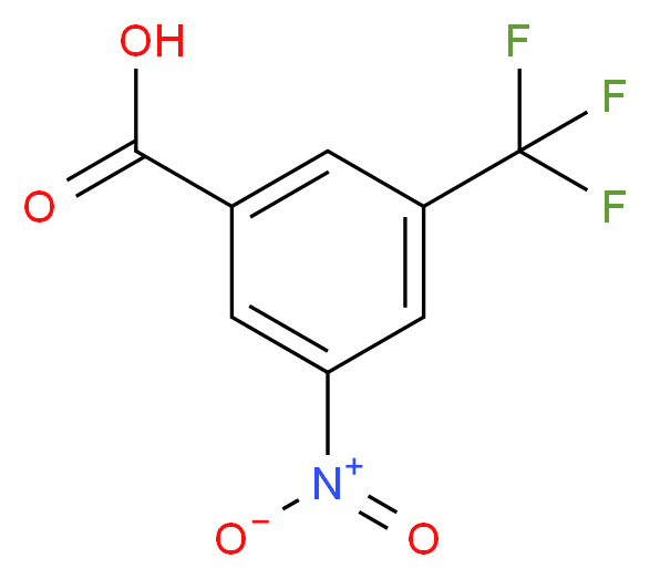 3-nitro-5-(trifluoromethyl)benzoic acid_分子结构_CAS_328-80-3