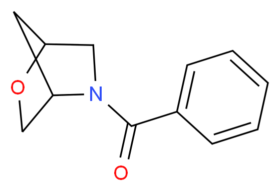 5-benzoyl-2-oxa-5-azabicyclo[2.2.1]heptane_分子结构_CAS_31337-88-9