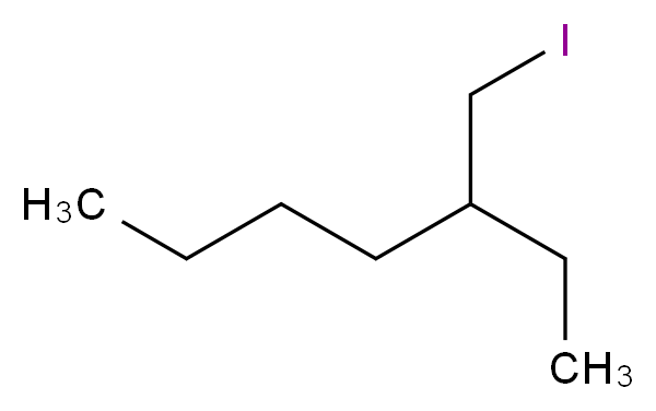 3-(iodomethyl)heptane_分子结构_CAS_1653-16-3