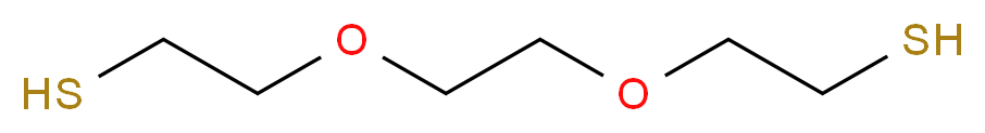 2-[2-(2-sulfanylethoxy)ethoxy]ethane-1-thiol_分子结构_CAS_14970-87-7