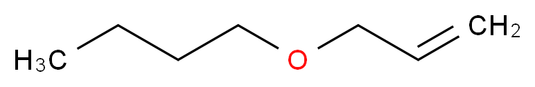 1-(prop-2-en-1-yloxy)butane_分子结构_CAS_3739-64-8