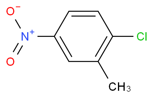 2-氯-5-硝基甲苯_分子结构_CAS_13290-74-9)