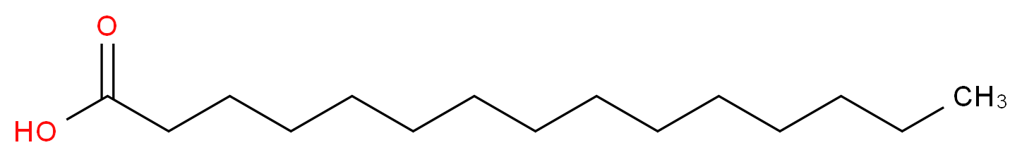 PENTADECANOIC ACID_分子结构_CAS_1002-84-2)