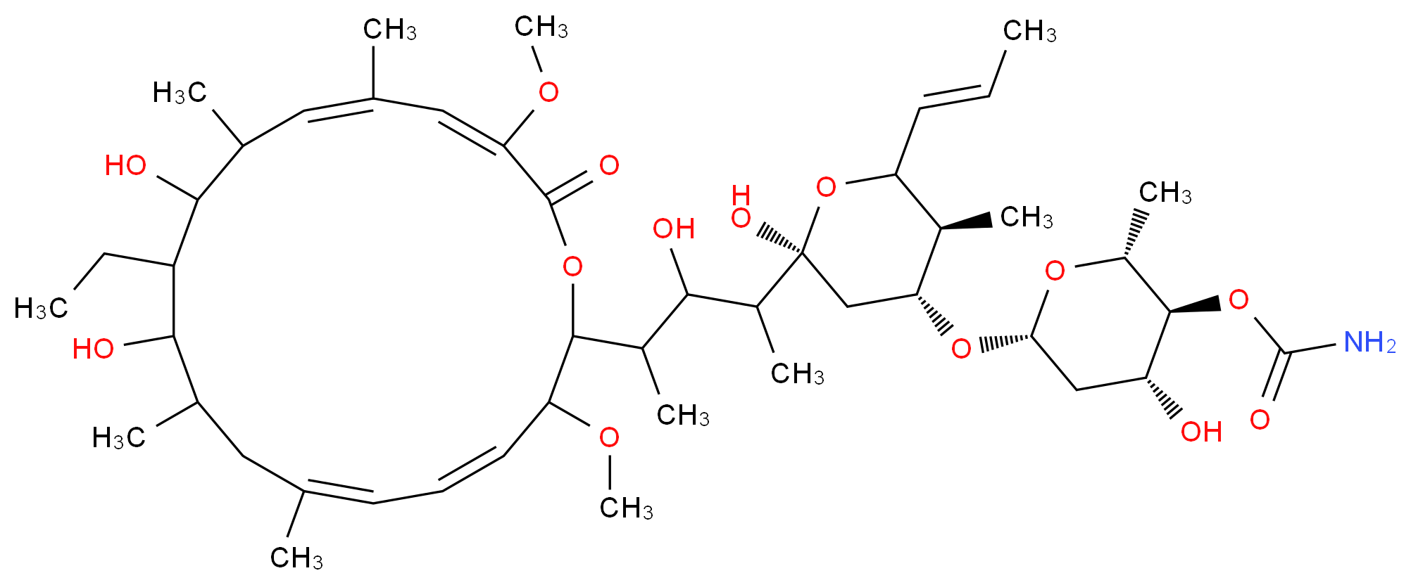 Concanamycin A_分子结构_CAS_80890-47-7)