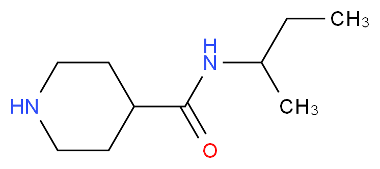 N-(sec-butyl)piperidine-4-carboxamide_分子结构_CAS_884497-62-5)