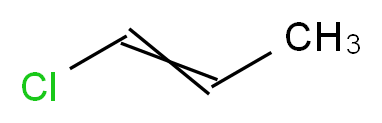 1-chloroprop-1-ene_分子结构_CAS_590-21-6