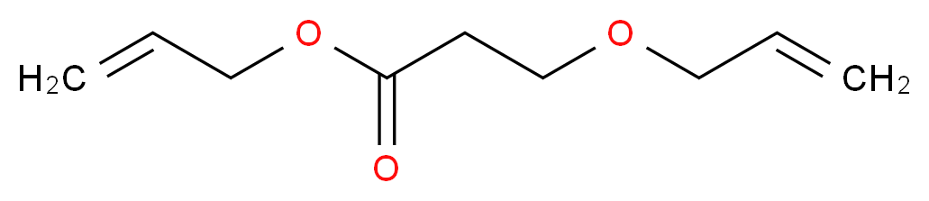 prop-2-en-1-yl 3-(prop-2-en-1-yloxy)propanoate_分子结构_CAS_5331-41-9