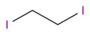 1,2-diiodoethane_分子结构_CAS_624-73-7