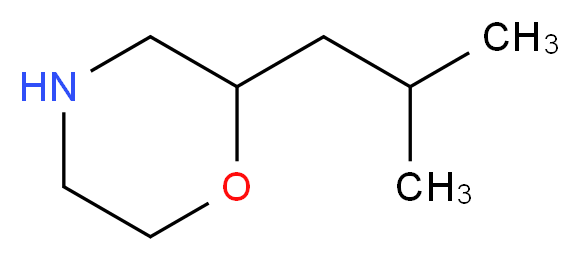 2-isobutylmorpholine_分子结构_CAS_927801-14-7)