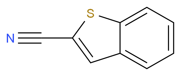 Benzo[b]thiophene-2-carbonitrile_分子结构_CAS_55219-11-9)