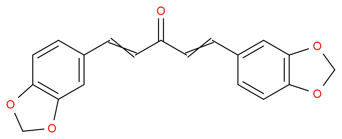 1,5-Bis-(1,3-benzodioxol-5-yl)-3-pentadienone_分子结构_CAS_108439-88-9)