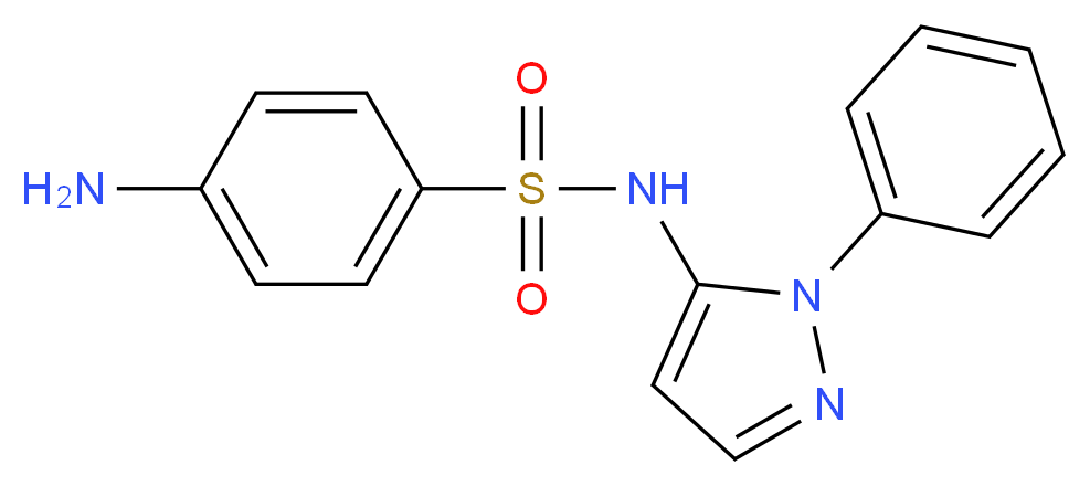 Sulfaphenazole_分子结构_CAS_526-08-9)