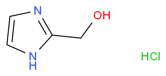 (1H-Imidazol-2-yl)methanol hydrochloride 97%_分子结构_CAS_116177-22-1)