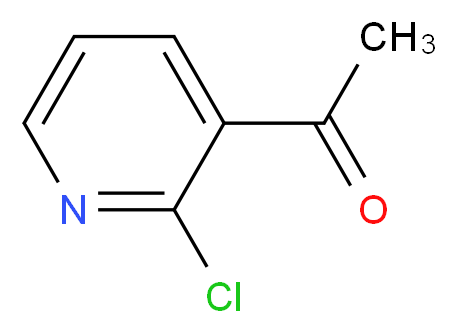 1-(2-Chloro-3-pyridinyl)-1-ethanone_分子结构_CAS_55676-21-6)