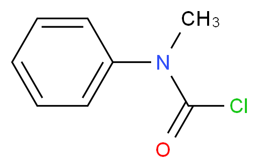 N-methyl-N-phenylcarbamoyl chloride_分子结构_CAS_4285-42-1