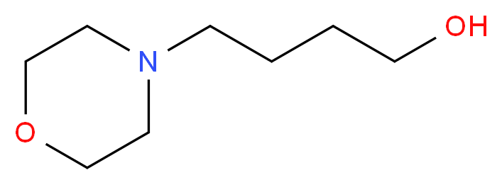 4-(4-Morpholinyl)-1-butanol_分子结构_CAS_5835-79-0)
