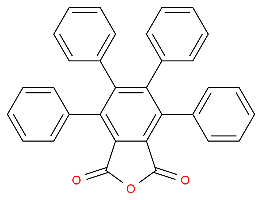 tetraphenyl-1,3-dihydro-2-benzofuran-1,3-dione_分子结构_CAS_4741-53-1