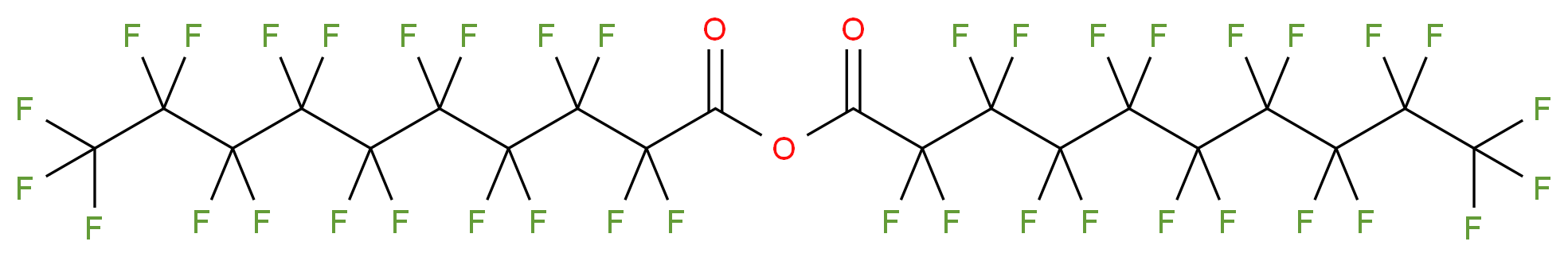 nonadecafluorodecanoyl 2,2,3,3,4,4,5,5,6,6,7,7,8,8,9,9,10,10,10-nonadecafluorodecanoate_分子结构_CAS_942199-24-8