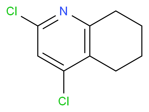 2,4-Dichloro-5,6,7,8-tetrahydroquinoline_分子结构_CAS_858279-01-3)