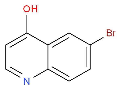 6-溴-4-羟基喹啉_分子结构_CAS_145369-94-4)