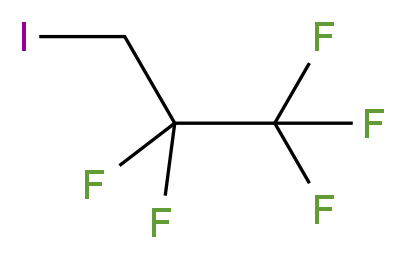 1,1,1,2,2-pentafluoro-3-iodopropane_分子结构_CAS_354-69-8