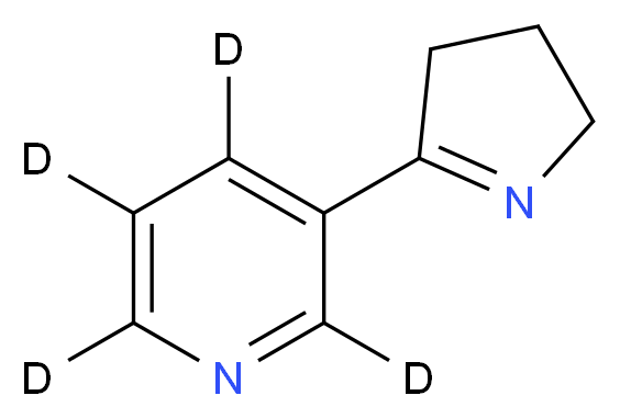 Myosmine-2,4,5,6-d4_分子结构_CAS_66148-17-2)