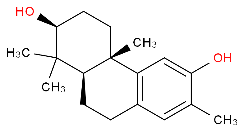 13-Methyl-8,11,13-podocarpatriene-3,12-diol_分子结构_CAS_769140-74-1)