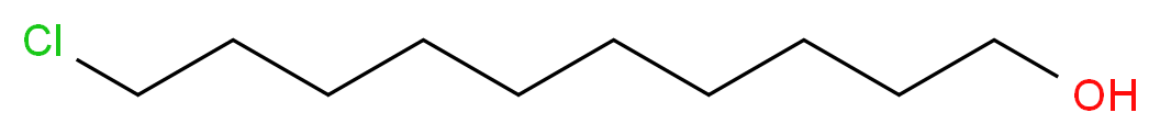 10-氯-1-癸醇_分子结构_CAS_51309-10-5)
