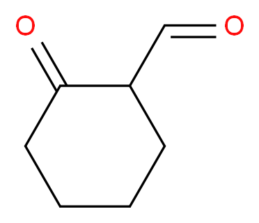 2-Oxocyclohexanecarbaldehyde_分子结构_CAS_53983-62-3)