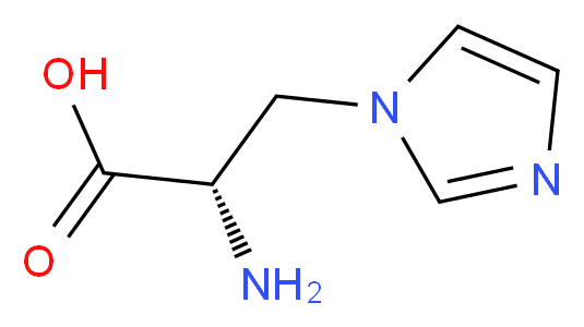 3-imidazolyl-l-alanine_分子结构_CAS_114717-14-5)