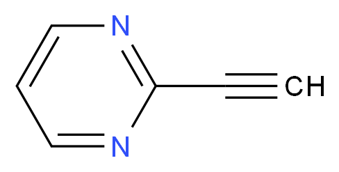 2-ethynylpyrimidine_分子结构_CAS_37972-24-0