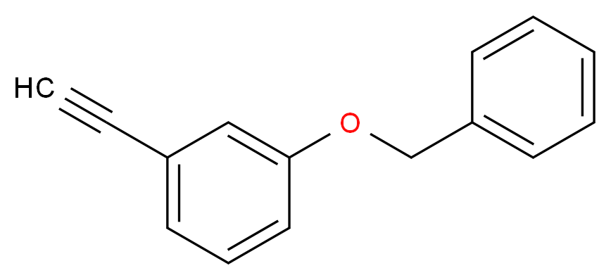 1-(BENZYLOXY)-3-ETHYNYLBENZENE_分子结构_CAS_128133-59-5)