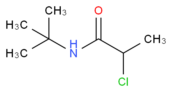N-(tert-Butyl)-2-chloropropanamide_分子结构_CAS_94318-74-8)