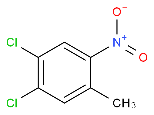 4,5-Dichloro-2-Methylnitrobenzene_分子结构_CAS_7494-45-3)