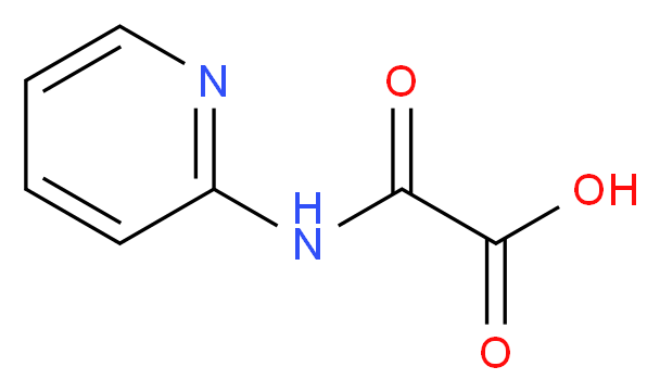 [(pyridin-2-yl)carbamoyl]formic acid_分子结构_CAS_13120-39-3