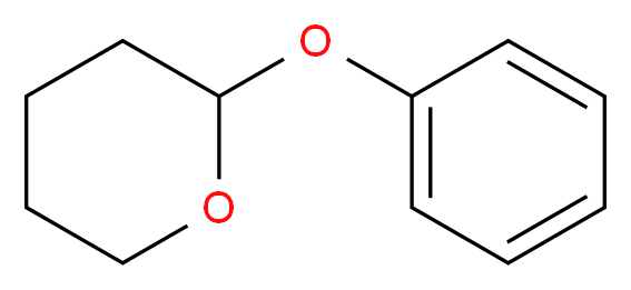 2-PHENOXYTETRAHYDROPYRAN_分子结构_CAS_4203-50-3)