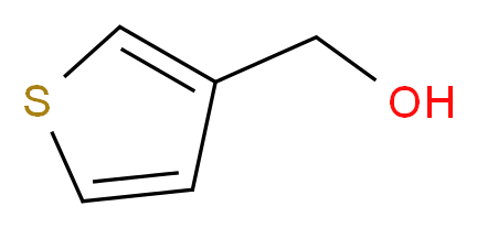 thiophen-3-ylmethanol_分子结构_CAS_71637-34-8