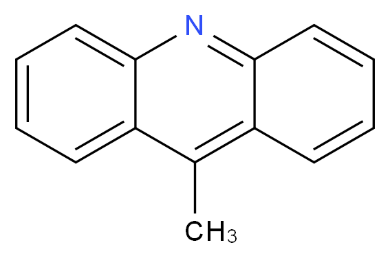 9-methylacridine_分子结构_CAS_611-64-3