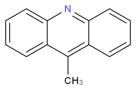 9-methylacridine_分子结构_CAS_611-64-3)