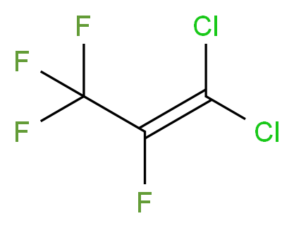 1,1-Dichloro-2,3,3,3-tetrafluoroprop-1-ene_分子结构_CAS_2804-55-9)