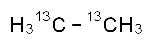 (<sup>1</sup><sup>3</sup>C<sub>2</sub>)ethane_分子结构_CAS_52026-74-1